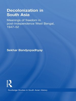 cover image of Decolonization in South Asia